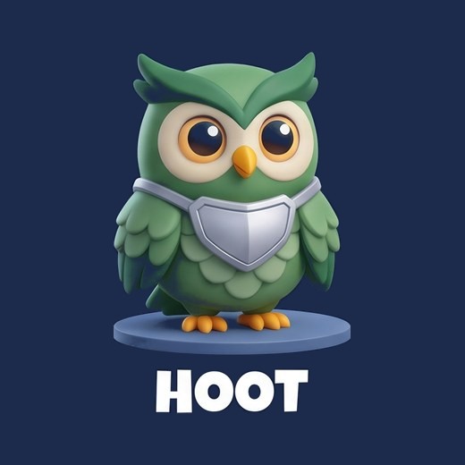 Hoot, a Shield Squad character